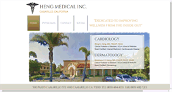 Desktop Screenshot of hengmedicalinc.com