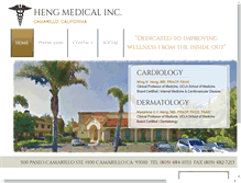 Tablet Screenshot of hengmedicalinc.com